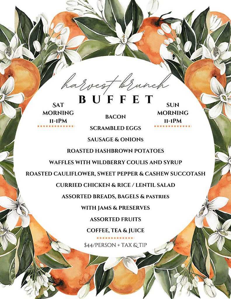 Saturday and Sunday Buffet Packages